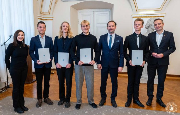 Studenci WIIT laureatami Stypendium Miasta Poznania 2025/26
