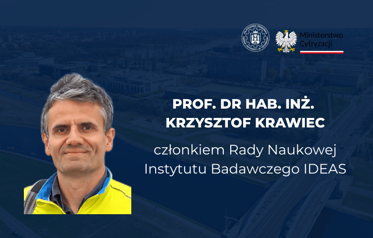 Profesor Krawiec członkiem RN Instytutu Badawczego IDEAS