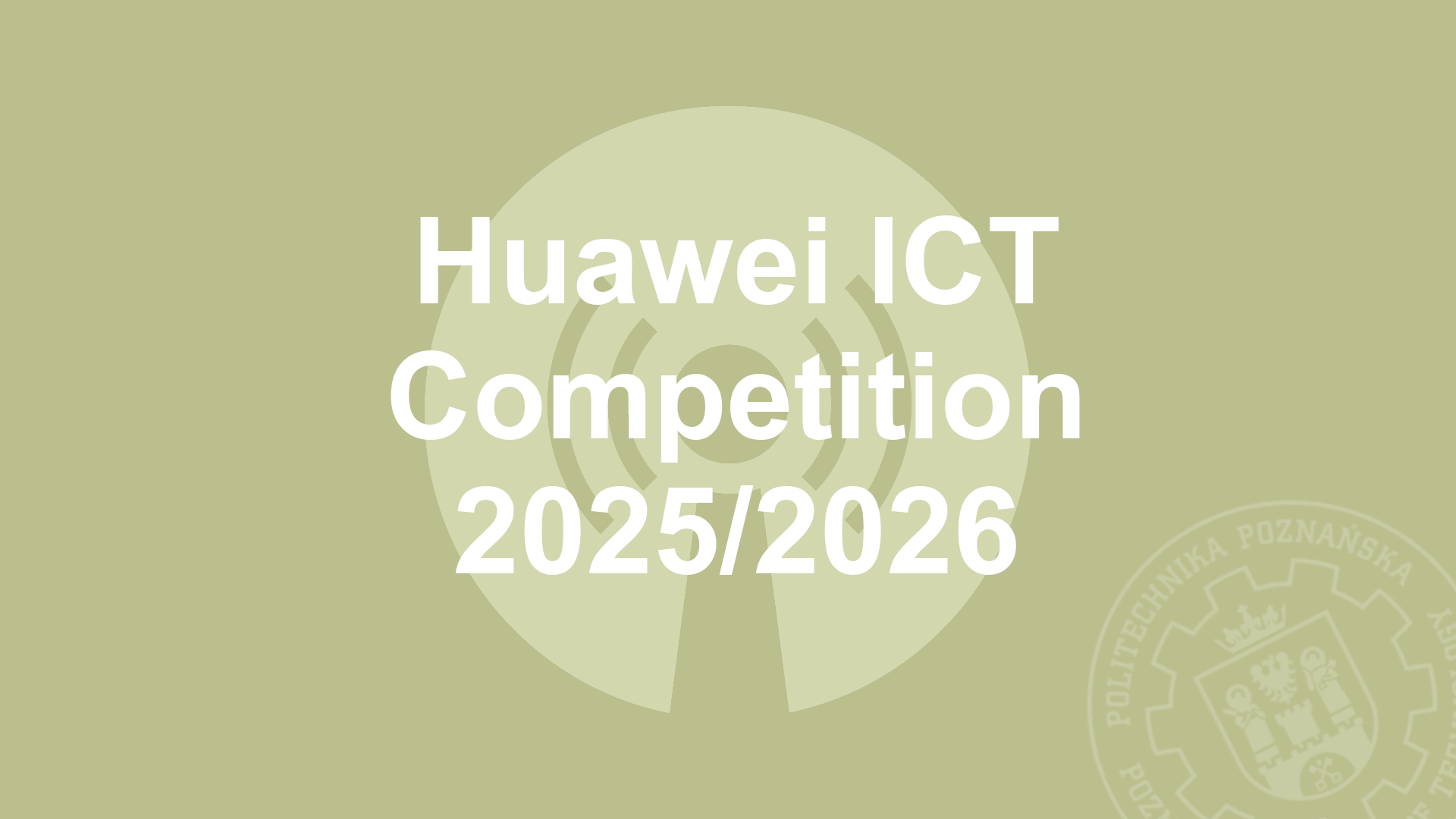 Huawei ICT Competition