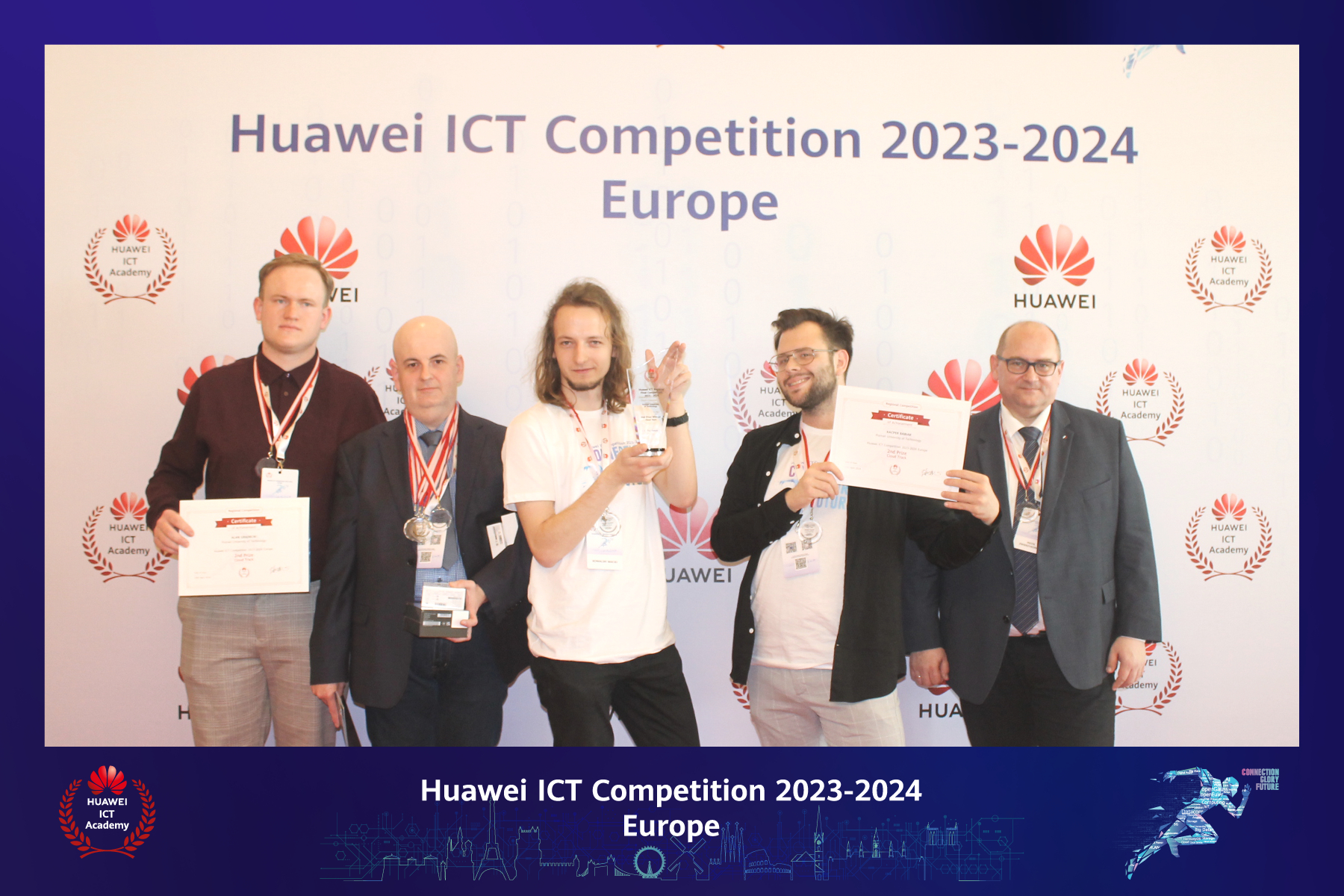 Sukcesy studentów w konkursie Huawei ICT Competition | Wydział ...