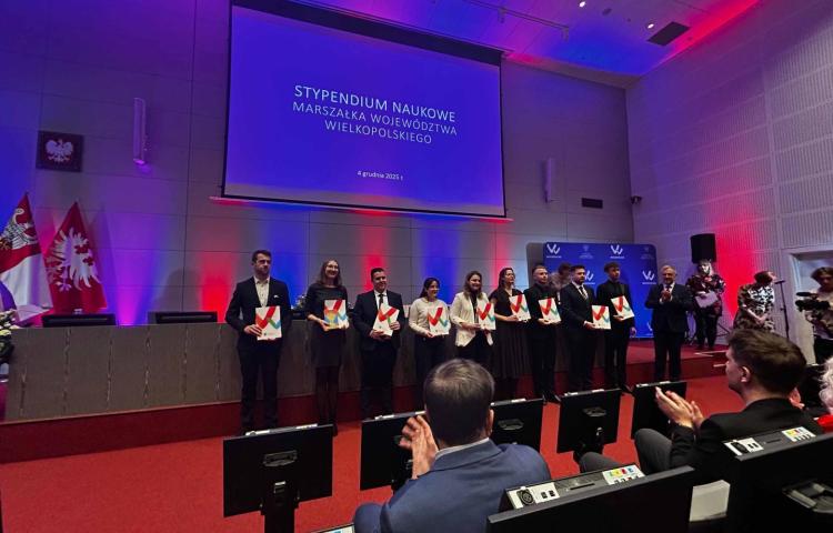 Studenci i absolwenci WIiT w gronie stypendystów Marszałka Województwa Wielkopolskiego!