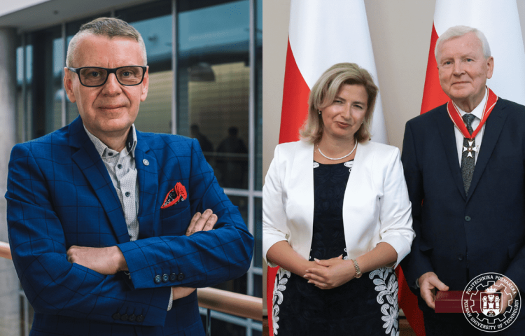 Profesorowie WIiT odznaczeni Orderem Odrodzenia Polski