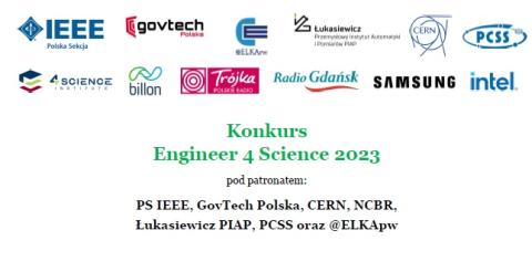 Wyniki Konkursu Engineer 4 Science 2023 | Wydział Informatyki I ...