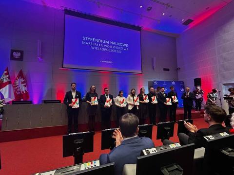 Studenci i absolwenci WIiT w gronie stypendystów Marszałka Województwa Wielkopolskiego!