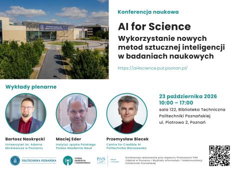 konferencja AI for Science